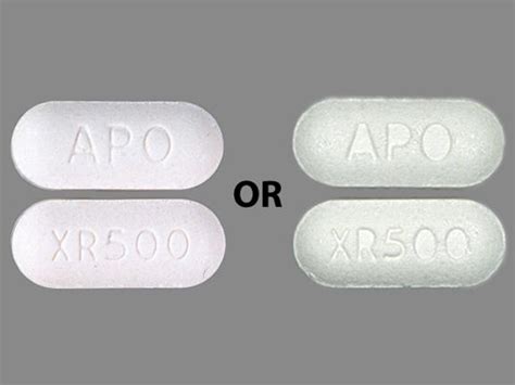 APO XR500 Pill White Capsule/Oblong - Pill Identifier