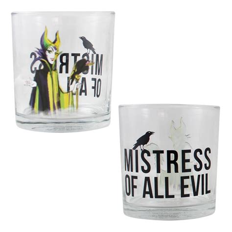 Disney Villains 10 oz. Glasses - Set of 4 - Screamers Costumes