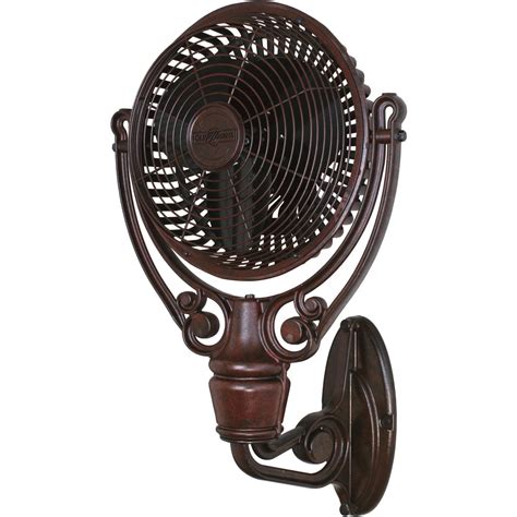 Fanimation Old Havana Outdoor Wall Mounted Fan - Rust : BBQ Guys