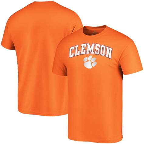 Men's Fanatics Branded Orange Clemson Tigers Campus T-Shirt