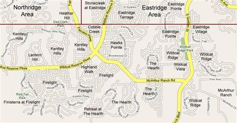 Southridge Subdivisions Map and List - Highlands Ranch Colorado ...