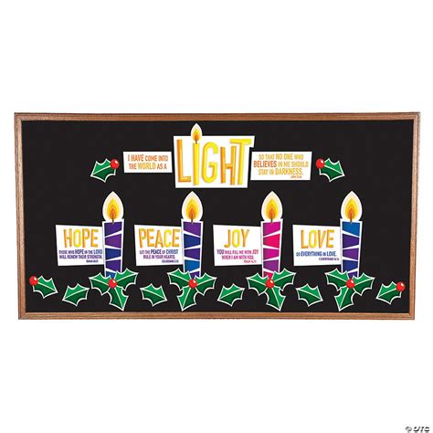 Advent Colorful Bulletin Board Set | Oriental Trading