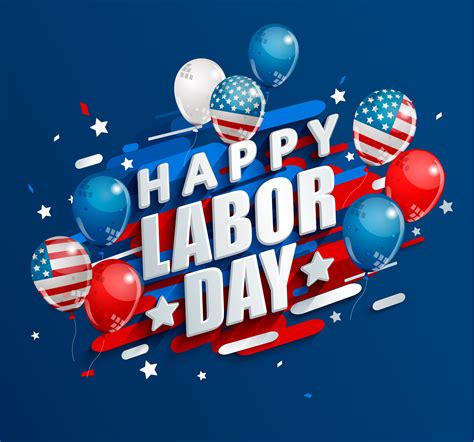 Happy Labor Day holiday banner. 332058 Vector Art at Vecteezy