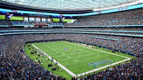 New Tennessee Titans Stadium Will Be State of the Art, but Smallest in ...