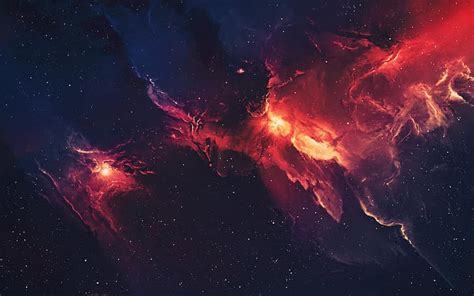 HD wallpaper: galaxy, phoenix, universe, space, stars, nebula, digital art | Wallpaper Flare