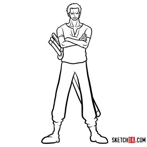 Learn How to Draw Roronoa Zoro, the Pirate Hunter | One Piece