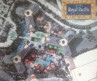 Resort Map | Loews Royal Pacific Resort at Universal Orlando | Florida