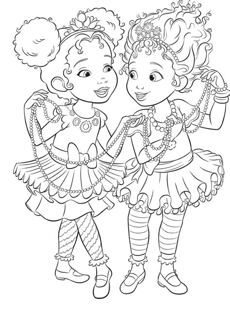 Fancy Nancy Coloring Pages Printable for Free Download