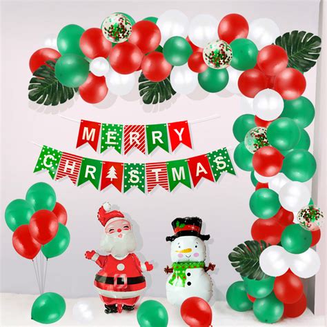 100pcs Christmas Party Decorations Balloon Set | Lazada PH