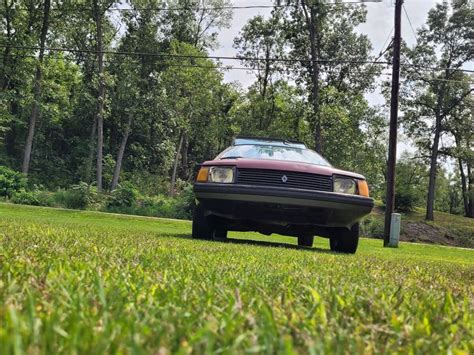 1984 Renault Fuego Coupe Red FWD Automatic - Classic Renault Fuego 1984 for sale