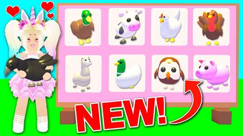 I Got ALL The NEW FARM ANIMALS In Adopt Me! (Roblox) - YouTube