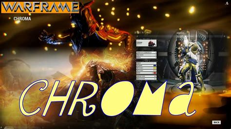 Warframe Chroma Review - YouTube