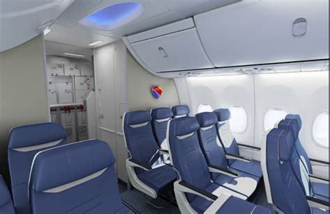 Southwest Airlines New Interior And Seats Almost Ready To Enter Service ...