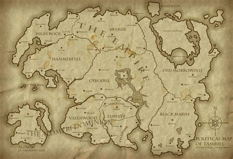 Map Of Tamriel Map Fantasy World Map Fantasy Map | Images and Photos finder