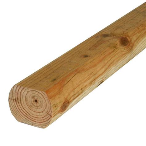 Severe Weather (Actual: 3-in x 4-in x 8-ft) Pressure Treated Landscape Timber at Lowes.com