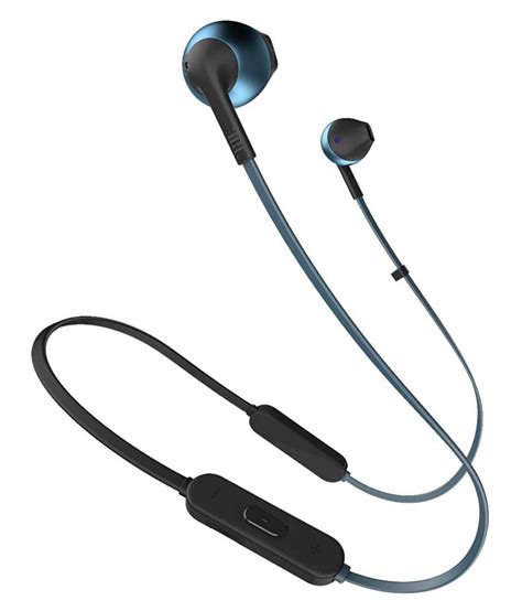 JBL T205BT Pure Bass Metal Earbuds Bluetooth Headset - Blue - Buy JBL ...