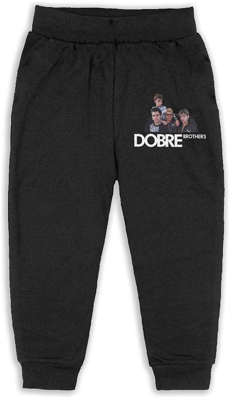 ATRXZ Kids Boys Girls Dobre Brothers Logo Merch Pants: Amazon.co.uk ...