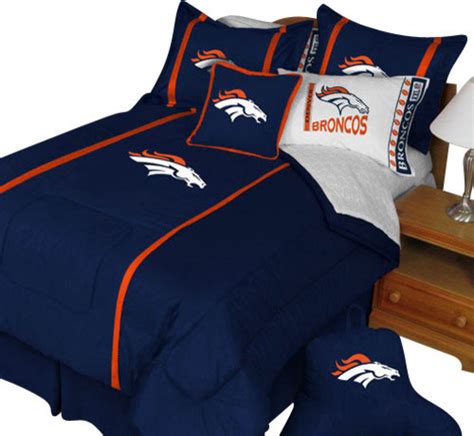 NFL Denver Broncos Twin Comforter Pillow Sham MVP Bed Set - Contemporary - Kids Bedding - by ...