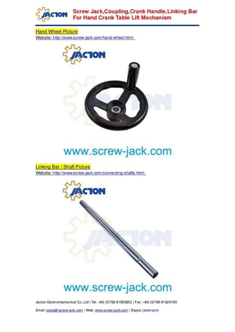 Building crank handle jackscrew mechanical linear actuator drive system,design crank wheel ...