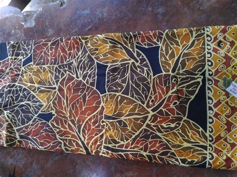 Motif Batik Daun - Contoh Motif Batik