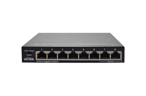 WI-SG108 V2 8xGigabit Steel Case Desktop Ethernet Switch Switch Wi-Tek