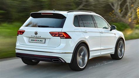 2021 VW Tiguan Rendering Previews Obvious Changes