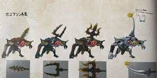 New fused weapons with Bokoblin, Moblin and Lizalfo's horns? : r ...