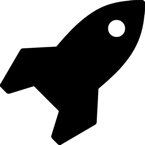 Rocket Ship Silhouette at GetDrawings | Free download