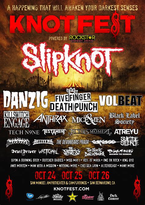 Slipknot's Legendary KNOTFEST Returns To The U.S. - Screamer Magazine