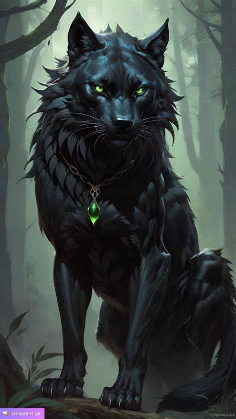 Wolf/ Panther Hybrid by Sostitanic1912 on DeviantArt