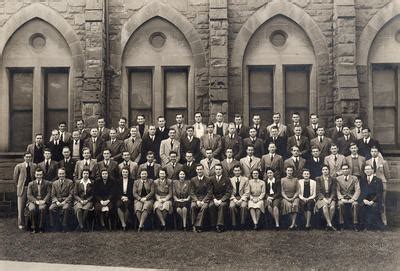 University of Melbourne Medical students, graduates of 1945 including Alice Elizabeth Wilmot ...