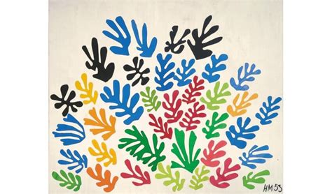 Henri Matisse Cut Outs Drawing With Scissors