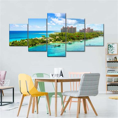 Bahamas Beach Wall art | Elephant Stock