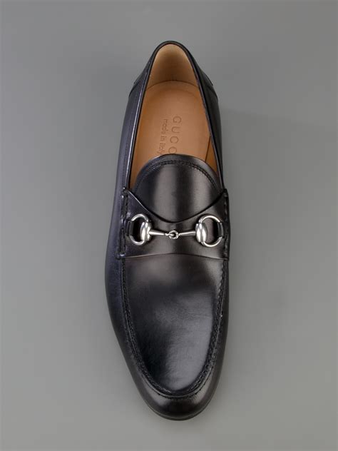 Gucci Horsebit Loafer in Black for Men - Lyst