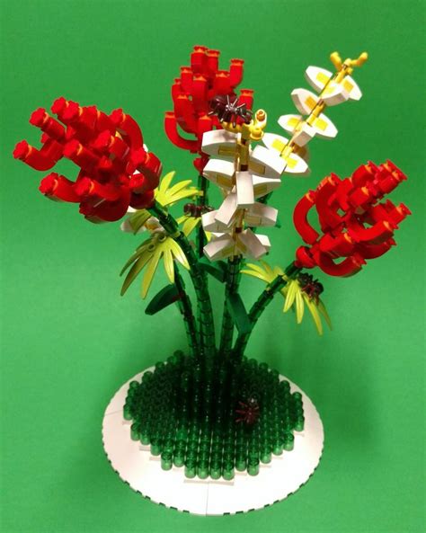 Mixed Floral Breeds | Lego flower, Lego projects, Lego sculptures