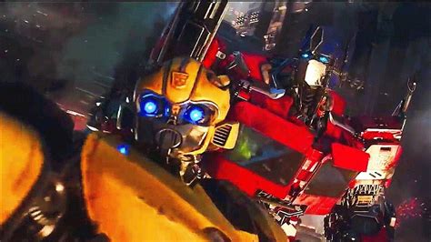 BUMBLEBEE Autobots Vs Decepticons - Opening Cybertron Fight Scene - YouTube