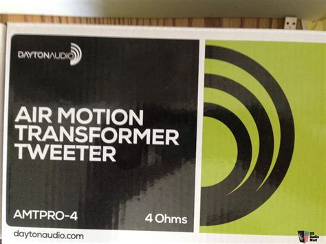 Pair of Dayton Audio PMTPRO-4 Air Motion Transformer Tweeters New Open ...