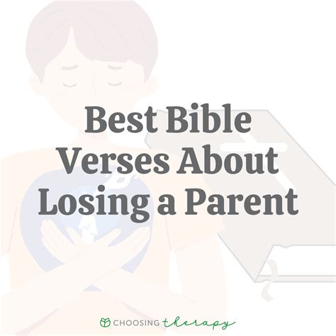 21 Bible Verses About Losing a Parent | ChoosingTherapy.com