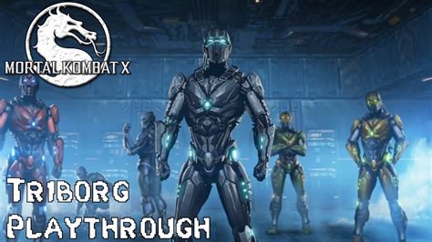 Die Cyber-Ninja are back! | Mortal Kombat X - Triborg Playthrough ...