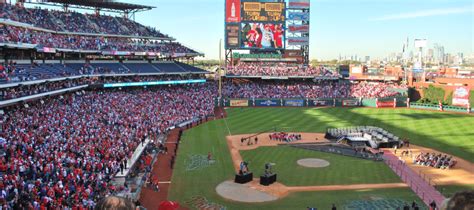 Detailed Seating Map Citizens Bank Park | Elcho Table