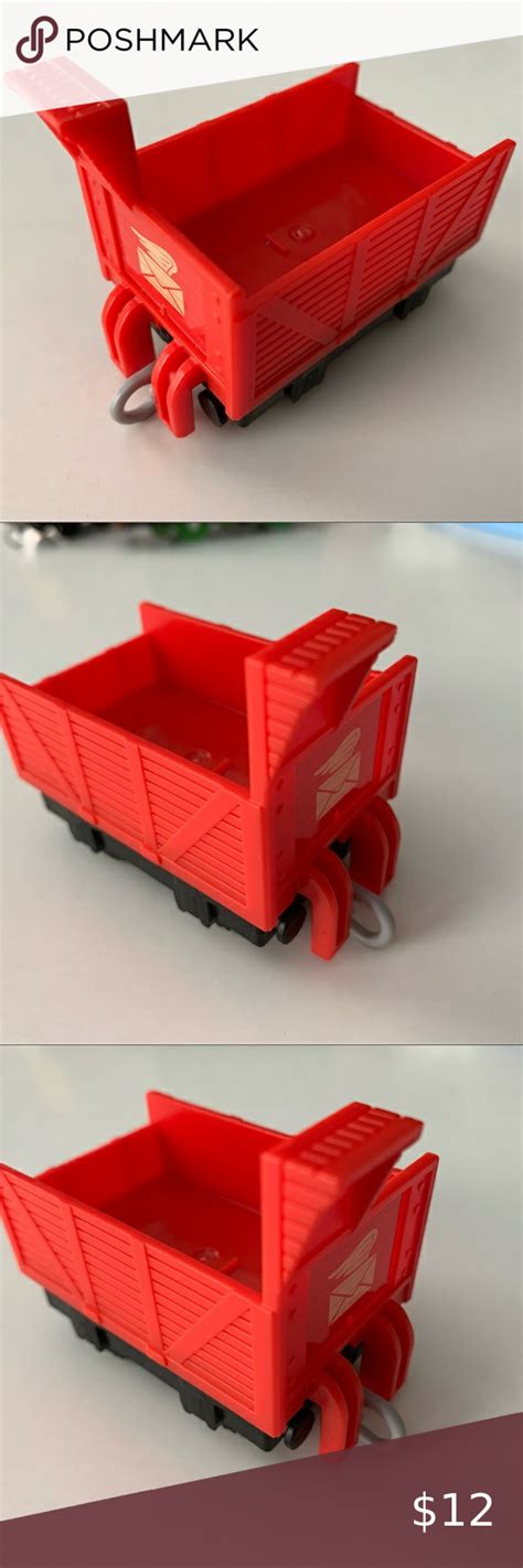 Thomas The Train Trackmaster Sodor Mail Cargo Car Hit Toy RARE Delivery Car.