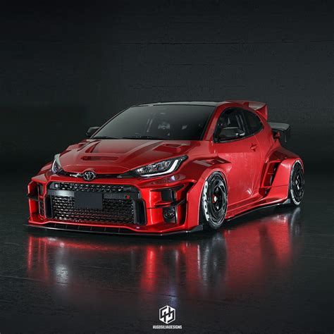 Toyota GR Yaris Goes Wider and Lower In New Rendering, Looks Absolutely ...