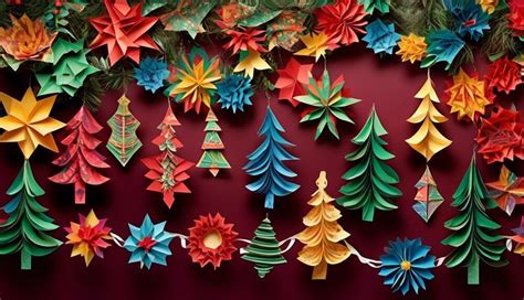 Paper Christmas Garland - ByRetreat