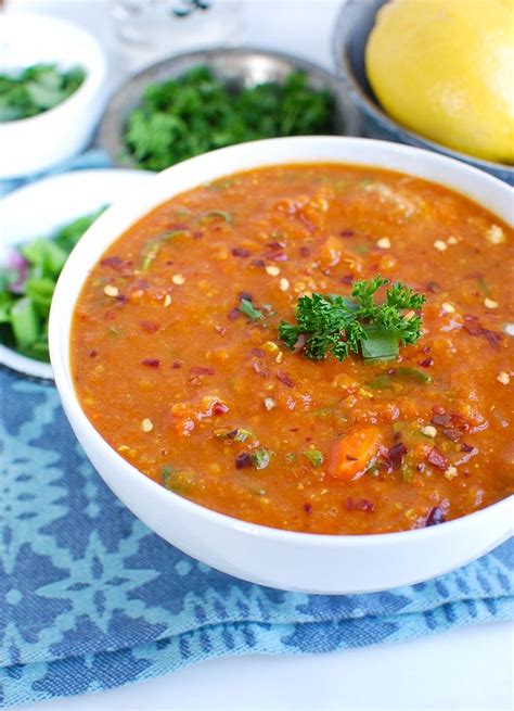 Slow Cooker Lentil Soup - A Cedar Spoon