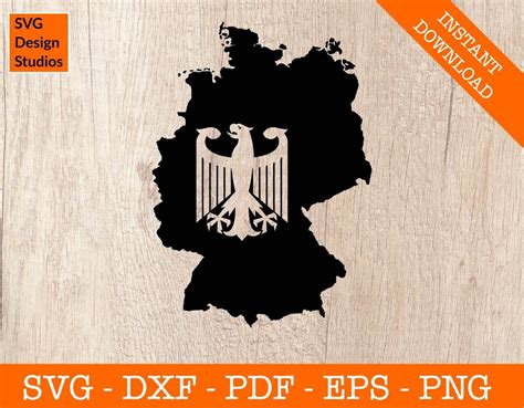 Germany Svg German Flag Svg German Map Seal Svg German - Etsy