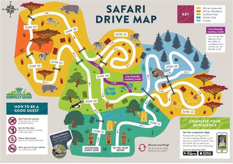 Parc Safari Park Map