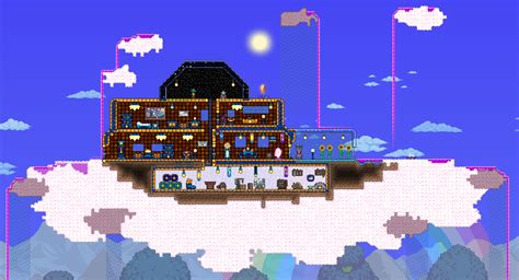 Floating Island Sky House | Terraria Community Forums