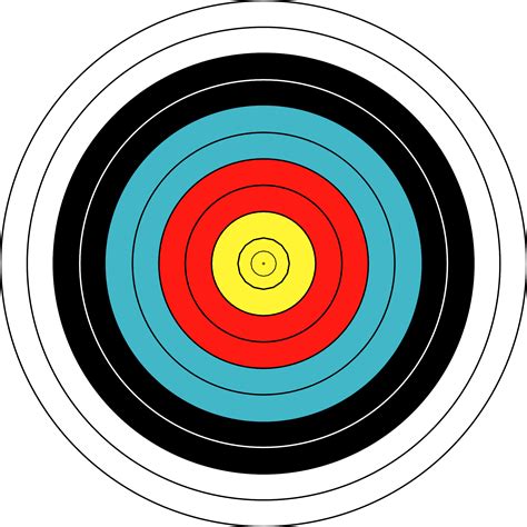 Archery Target Picture - ClipArt Best