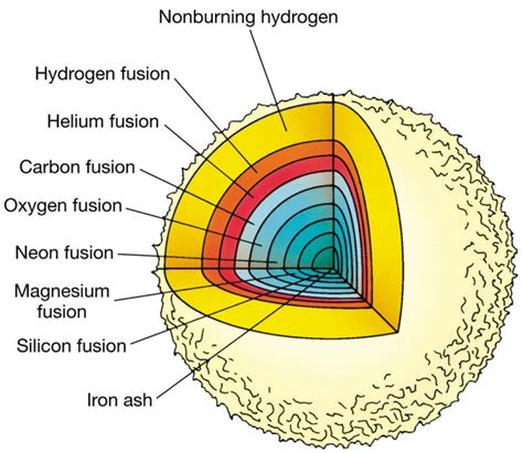 Structure Of The Sun Diagram