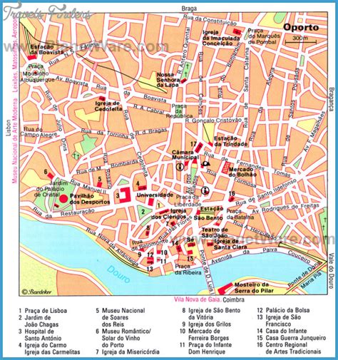 Porto Alegre Map Tourist Attractions - TravelsFinders.Com